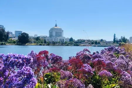 Lake Merritt in Oakland.